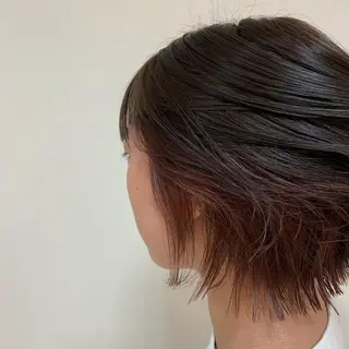 ショート カラー ヘアアレンジ 【Sweep】おじま のぞみのヘアスタイル