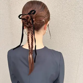 ヘアアレンジ 仮坂 美夏のヘアスタイル