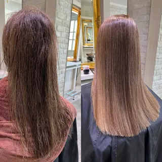 ロング 阿部 泰博のヘアスタイル