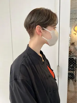 ショート カラー a moment(モーメント)所属・蔵前 デザインカット KOBAYASHIのその他イメージ