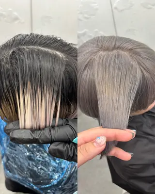 ショート カラー きぃちゃん/カラー 特化/いろあそび🦋のヘアスタイル