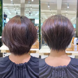 ショート 🌼アユム/レイヤー ハッシュカット🌼のヘアスタイル