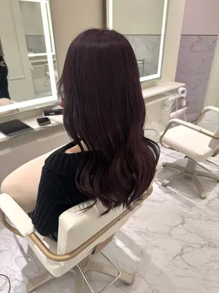 ロング カラー ParveMix🍀 藤原愛未のヘアスタイル