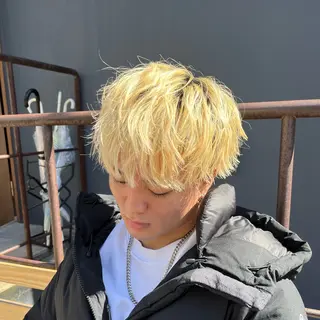 ショート カラー メンズ メンズ特化/韓国風/ SHINOBUのヘアスタイル