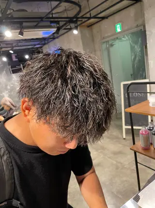 パーマ メンズ 艶髪/透明感🪽 DISCO🪽のヘアスタイル