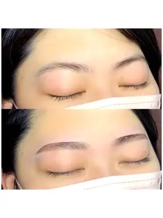 アイブロウ ロレインブロウ大分所属・フジワラ ユウのマツエク・マツパデザイン