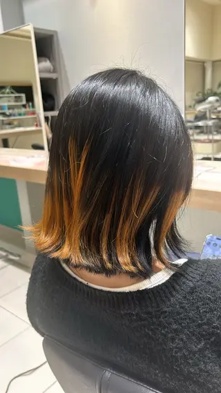 ミディアム カラー newstyle SO-HOのヘアスタイル