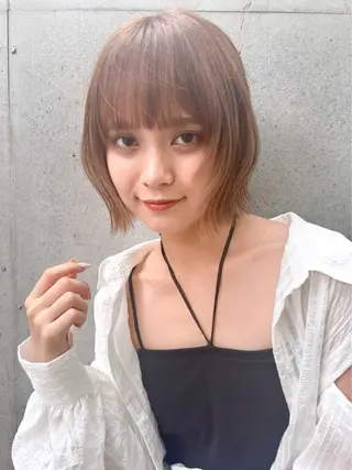 ショート カラー raika .のヘアスタイル