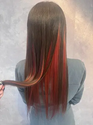 ロング カラー ヒヨシ ルナのヘアスタイル