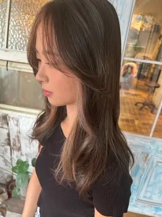 ロング カラー SUNNY所属・sunny harumiのヘアスタイル