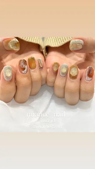 ネイル 淡色ネイル 🎀moeのネイルデザイン