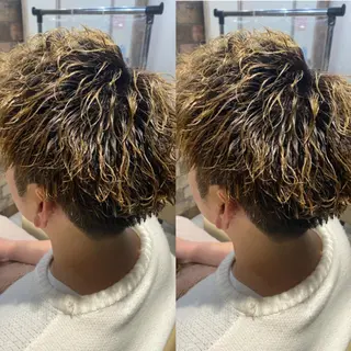 ショート パーマ SALOWIN調布店所属・ツヤ髪師 kichiのヘアスタイル