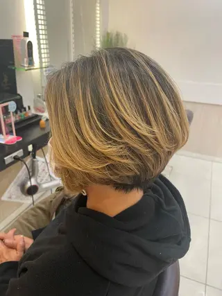 ショート カラー ヘアアレンジ リリー /Men's/パーマのその他イメージ