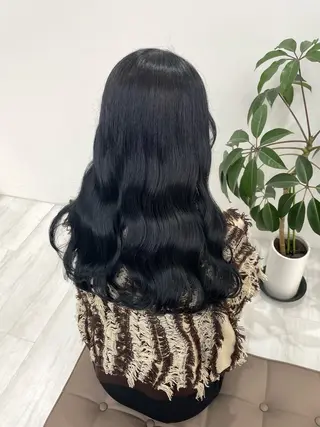 ロング 高岡/EARTH みお/シールエクステのヘアスタイル