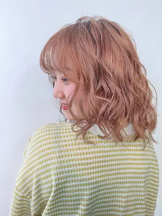 ミディアム COVER HAIR bliss川口東口駅前店所属・似合わせスタイル🫧 木村夏暢のヘアスタイル