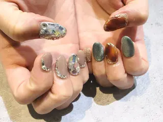 ネイル 舞田 苑香のネイルデザイン