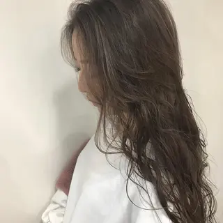 ロング カラー レイヤー/顔周り /AKARIのヘアスタイル