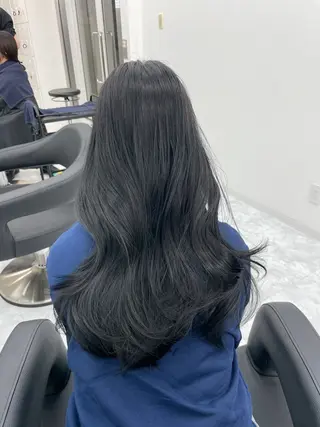 セミロング MOE 福岡韓国ヘア✧︎のヘアスタイル