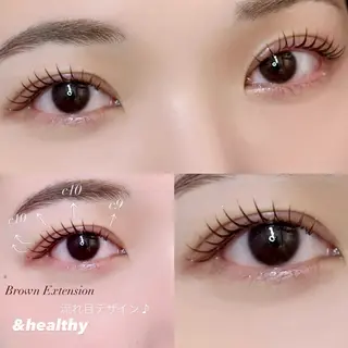 マツエク・マツパ 🦖fein. YUINA🦕⋆͛のマツエク・マツパデザイン