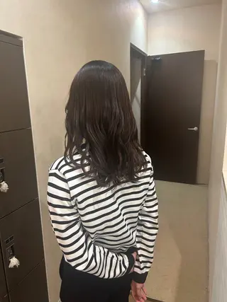 ミディアム mahae 大久保のヘアスタイル