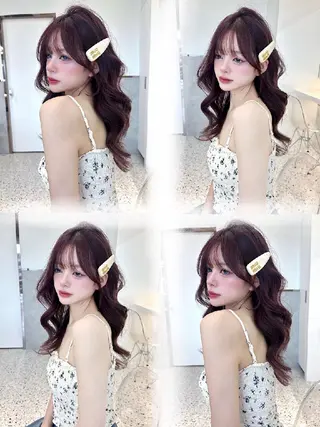 ロング カラー Lond Roleのヘアスタイル