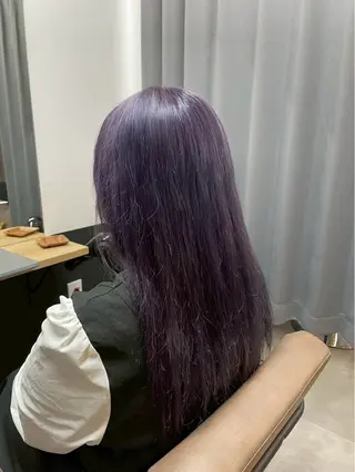 ロング カラー TELAHAIR 篠原翔哉のヘアスタイル
