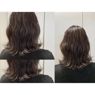 ショート カラー 🫧透け感⋆艶髪💎 山口アヤカのヘアスタイル