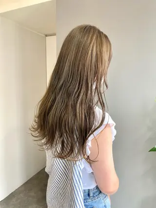 ロング カラー ヘアアレンジ ボブ /ニュアンス/ satomi🧸💖のヘアスタイル
