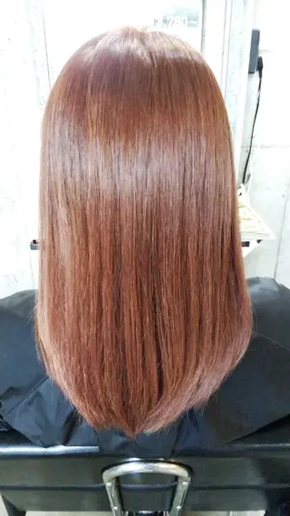 セミロング roots hair design 【ルーツヘアデザイン】所属・【艶髪 縮毛矯正】 松原 勇気のヘアスタイル