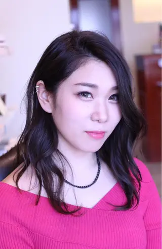 セミロング カラー 土居 正季のヘアスタイル