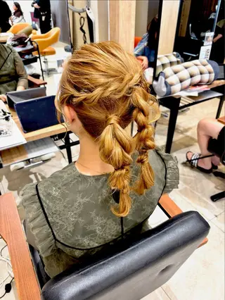 ヘアアレンジ 安田 美由紀のヘアスタイル