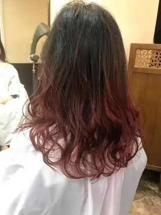 セミロング カラー 店長担当🌟 矢吹ガブリエル🌟のヘアスタイル