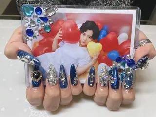 ロング ネイル 《LB》ラブリエ Nail&eyeのマツエク・マツパデザイン