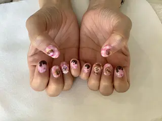 ネイル 💎🐰 saki. m 🐰💎のネイルデザイン