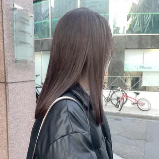 ロング カラー 艶カラー×似合わせ カットshihomiのヘアスタイル