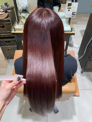 ロング カラー 暖色/透明感/うる艶 HIMEKAのヘアスタイル