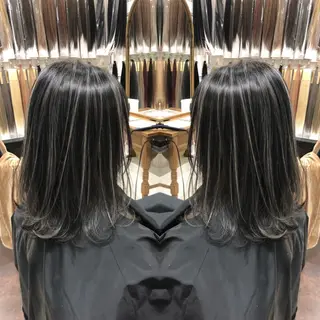 ミディアム 得能 雅人のヘアスタイル