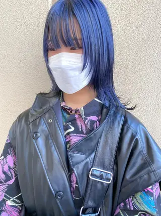 ミディアム TELA HAIR所属・武内 凌レイヤーカット🐺のヘアスタイル