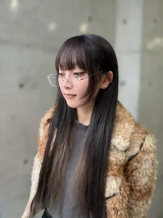 ロング 韓国ヘア🤍 慎之介のヘアスタイル