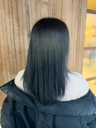 ロング カラー 田中 鈴乃のヘアスタイル