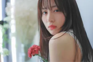 ロング 永田 崇のヘアスタイル