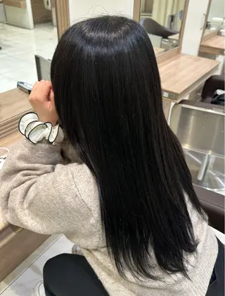 ロング カラー 韓国レイヤー🇰🇷 Hiiro💜のヘアスタイル