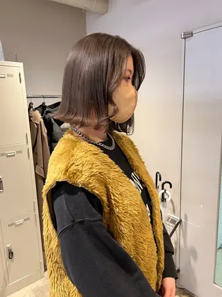 ミディアム カラー neon hair所属・🩵 JURI🩵のヘアスタイル