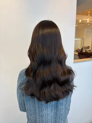 ロング カラー ヘアアレンジ 🍒透明感カラー/ emiri🍒のヘアスタイル