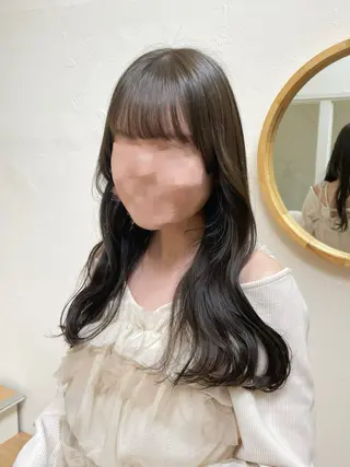 ロング luve heart's And Be minamisemba所属・高嶋 奏音のヘアスタイル