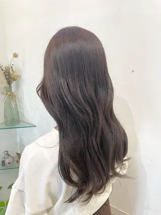 ロング カラー 髪質改善カラー🤍 エクステ✨君島由実子のヘアスタイル