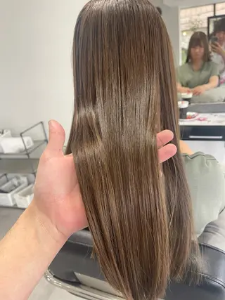 ロング 似合わせ／代表 髪質改善/山田将大のヘアスタイル