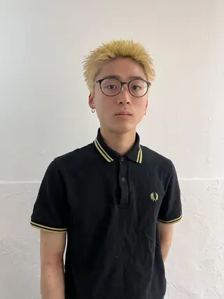 ショート カラー メンズ メンズスタイリスト リュウジのヘアスタイル