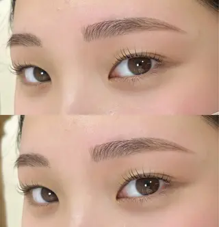 マツエク・マツパ アイブロウ THE BALM 杉山🤍店長のマツエク・マツパデザイン