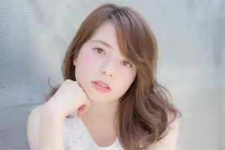 ミディアム カラー パーマ GO TODAY シェアサロン 原宿本店所属・ボブ/レイヤー/ パーマ/淀川 純のヘアスタイル